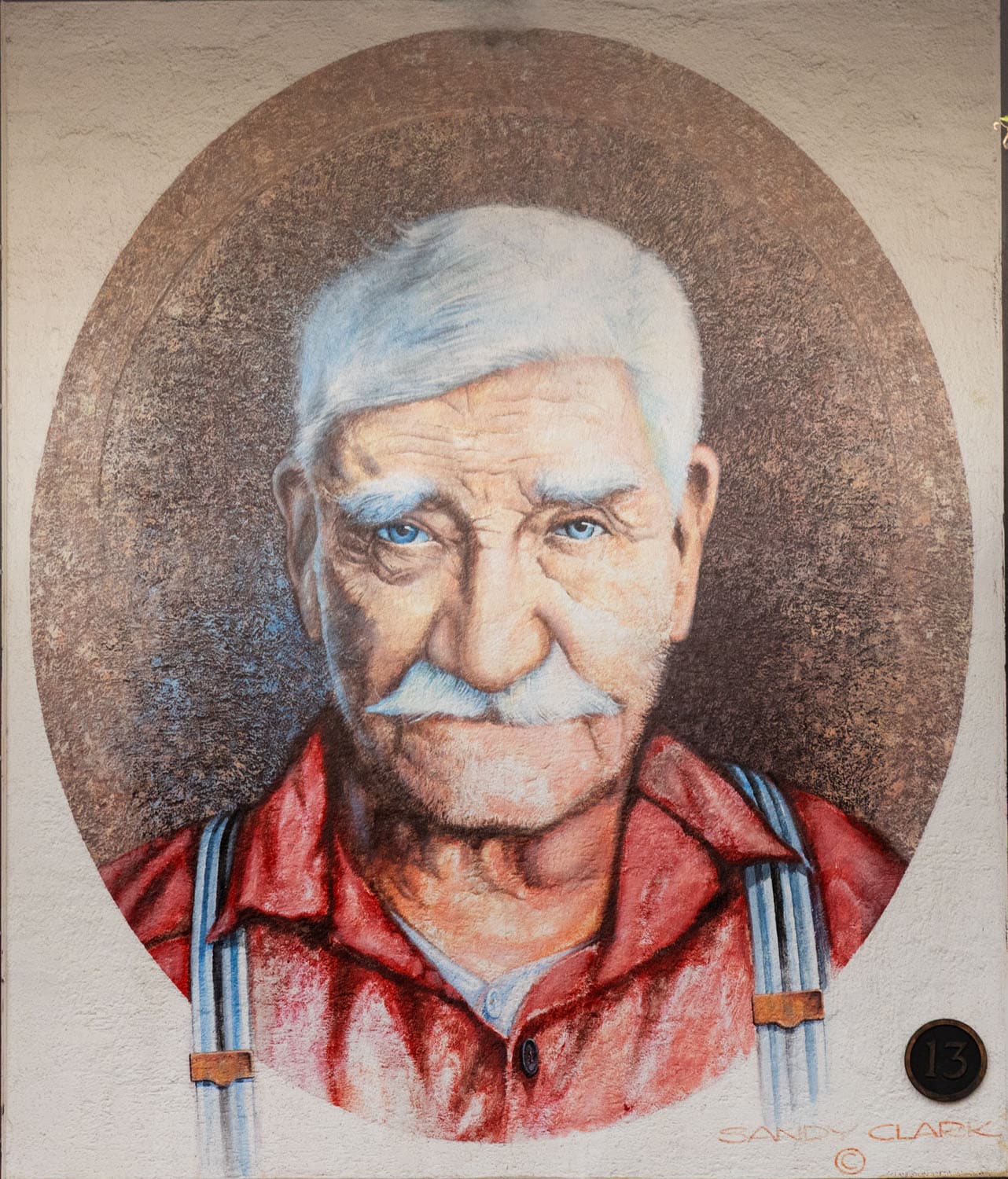 Portrait of an elderly man