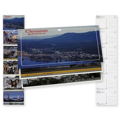 Postcards featuring scenic Chemainus views.