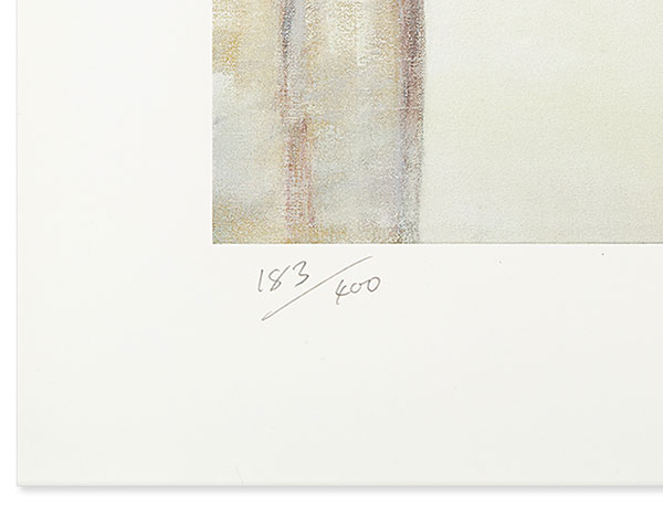 Limited edition print, number 183/400