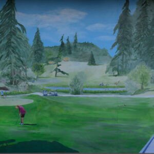 Mural #C8 — Mount Brenton Golf Course 1991-2021 - Vancouver Island’s Hidden Gem