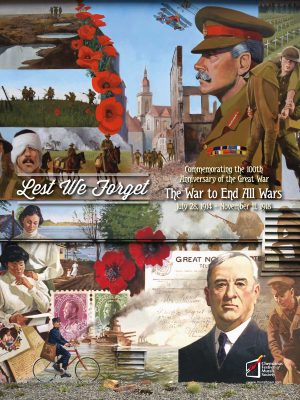 Lest We Forget - WWI Anniversary Poster